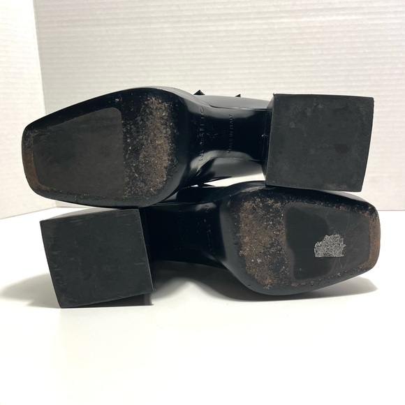 NODALETO Bulla Babies Mary Jane Platform Heels | Black Gloss Leather | EU 38 - Picture 10 of 11